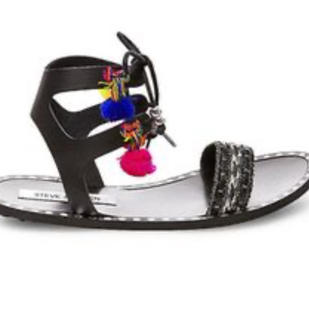 Steve Madden Pom Pom Sandal